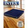 Надувной матрас INTEX Classic Downy Fiber-Tech 64755, 183×203×25 см